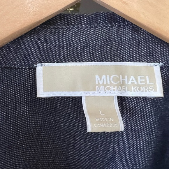 Michael Kors Ruched Front Dress - Size L - Picture 3 of 7